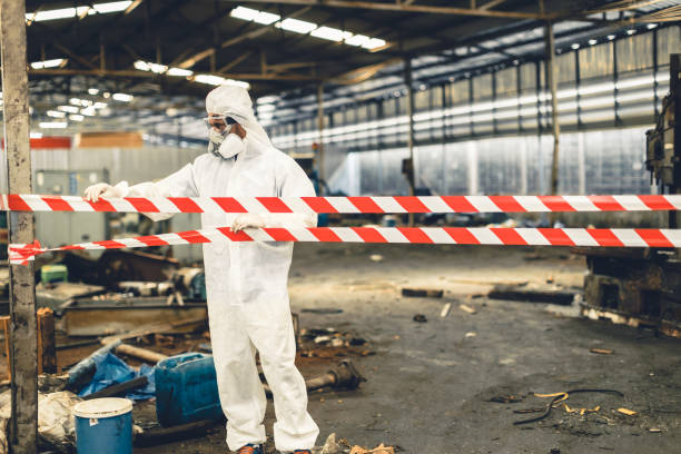 Professional Biohazard technician working in Nellis AFB, NV